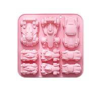 Silicone Car Mold - Easy Release 9 Cavity Non Stick Miniature Car Silicone Casting Mold, DIY Resin Clay Plaster Soap Candle Chocolate Making Molds for Beginners Professionals Kids Creative Projects