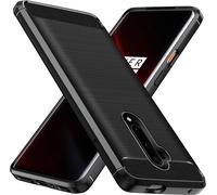 Silicone Case For Oneplus 7t Pro, [Military Shockproof Protection] Protective Case, Slim Soft Tpu Anti-Scratch Back Bumper Cover, Black