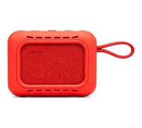 Silicone Case for pour jbl GO 5 Speaker Anti-Slip Silicone Case(Red + Hook)