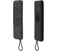 Silicone Case For Samsung 2023 Solar Tv Voice Remote Control Protective Case For Samsung Remote Control Bn59-01432A Tm2360E, Non-Slip, Anti-Shock, Washable (Black)