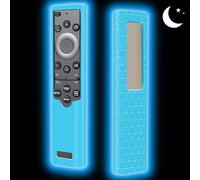 Silicone Case For Samsung Solar Remote Control Bn59-01385 Bn59-01386 Bn59-01391A Series Protective Case For Samsung Tv 2022 Solar Remote Control (Glow Blue)