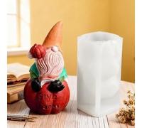 Silicone Christmas Molds - 3D Gnome Shaped Baking Mold, Fall Elements Dwarf Crafts | Flexible Silicone Material, Easy Release Design, Reusable Baking Tool, Ideal for Holiday, Winter, Thanksgiving