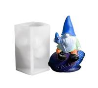 Silicone Christmas Molds - 3D Gnome Shaped Baking Mold, Fall Elements Dwarf Crafts | Flexible Silicone Material, Easy Release Design, Reusable Baking Tool, Ideal for Holiday, Winter, Thanksgiving