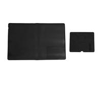 Silicone Coffee Bar Mat Non Slip Heat Resistant with Detachable Tamper Mat for Kitchen Counter Cafe Coffee Maker Accessories Durable Easy Clean 60x40cm 2 Pack