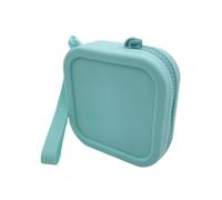 Silicone Coin Purse - Square Mini Change Wallet, Small Makeup Coin Purse with Smooth Zipper, CompactWallet for Credit Cards, Keys, Lipstick, Portable Travel Accessory, Everyday Use for Women and Teen
