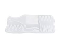 Silicone Comb Crafting Forms 3 in 1 | Excellent Thick Material for Easy Demolding & Reuse | DIY Craft Forms for Hair Combs/Presents/Crafting Art | 4 Sizes, Crack - Prevention