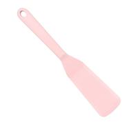 Silicone Cooking Spatula, Non-Stick Turner Tool, Heat-Resistant Shovel, Flexible Edge Design, Ergonomic Handle Grip, Black Single Piece, for Frying Fish Eggs Pancakes, Silicone Material