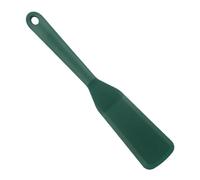 Silicone Cooking Spatula, Non-Stick Turner Tool, Heat-Resistant Shovel, Flexible Edge Design, Ergonomic Handle Grip, Black Single Piece, for Frying Fish Eggs Pancakes, Silicone Material