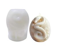 Silicone Craft Molds - Silicone Epoxy Molds Snake Resin Casting Mould,Multipurpose Aromatherapy Candles Mould for Enthusiasts Beginners