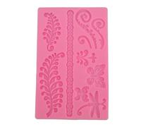 Silicone Craft Shaper Leaf Animal Match Clay Chocolate Cake Decoration Utilisation polyvalente pour la cuisson
