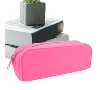 Silicone Crayer Poux, Stockage Esthétique Du Stylo, Étui À Crayon Doux, Sac De Papeterie Multifonctionnel, Étui Doux Esthétique, 19x5x8cm / 7.48x1.97x3,15 Pouces, Pour Le Stylo Et L'organisation Au Cr