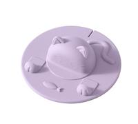 Silicone Cup Covers - 3D Cat Lid for Glassware | Food Grade with Cute Design, Beverage Protection Accessory, Home Workplace Kitchen Tool, Outdoor Indoor Dining Room Camping Use for Daily Drinks