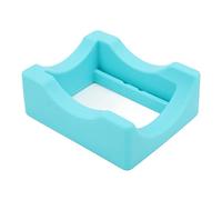 Silicone Cup Cradle for Tumblers, Anti Slip Tumbler Holder for Crafting,Small Silicone Cup Cradle for Crafting Making, with Built in Slot for Bottle Craft Decoration (blue)