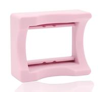 Silicone Cup Cradle for Tumblers, Anti Slip Tumbler Holder for Crafting,Small Silicone Cup Cradle for Crafting Making, with Built in Slot for Bottle Craft Decoration (pink)