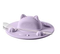 Silicone Cup Lid - Tea Cover for Home Office | Food Grade Silicone with Airtight Seal, Lightweight 3D Cat Design, Compact Size for Kitchen, Outdoor Dining, Indoor Camping, Glassware Protection