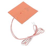 Silicone d'Accessoires d'Imprimante du Coussin Chauffant 3D, avec Dos Adhésif, Chauffage Uniforme, Résistance à Haute Température, Plaque Chauffante 150X150mm, Accessoires pour Imprimante 3D(24V 150W)