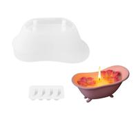 Silicone de qualité alimentaire pour la maison, facile à nettoyer, améliorateurs d'ambiances de baignoire, baignoire en silicone