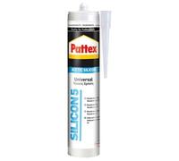 Silicone d'étanchéité universel 280 ml, transparent, pour matériaux non poreux - Pattex Silicon 5
