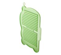 Silicone Dish Mat, Countertop Pads, Heat Proof Non Slip Flexible Large Size Easy Cleaning Lightweight Portable Compact, Pot Holder Mat For Pan Kitchen Home, 13.78x10.04Inches, Green, Dark Coffee