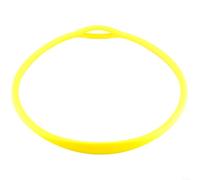 Silicone Diving Regulator Necklace 76cm Elastic Holder Soft Silicone Scuba Gear Collar 76cm Comfort Fit Elastic Regulator Holder Necklace 76cm For Divers Diving Second Stage Collar 76cm Black (Yellow)