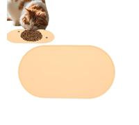 Silicone Dog Food Mat, Waterproof Pet Feeding Pad, Non-Slip & Spill-Proof Bowl Tray, Easy-to-Clean, Ideal for Dogs, Cats, Indoor & Outdoor Use 54x29x1cm