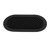 Silicone Dog Licking Mat, Puppy Licking Mat, 17.91x9.76 inches Interactive Animal Feeder, Black/Yellow/Green Training Lick Pad, Pet Licky Mats for Eating Foods and Treats