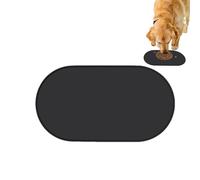 Silicone Dog Mat, Silicone Cat Mat Oil-Proof Pet Feeding Carpet, 21.26x11.42x0.39 inches, Non-Slip Waterproof Bowl, Reusable Accessories for Indoor and Outdoor