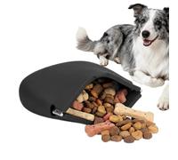 Silicone Dog Treat Pouch - Auto Self-Closing Training Bag | Portable Wet &