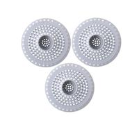 Silicone Drain Catcher, Foldable Stopper Portable Set, 3 Pieces Bathtub Sink Anti Clog, Soft Bathroom System Water, Kitchen Laundry Clean Home, House Women Men Use 4.92x4.92x1.38in