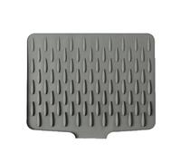 Silicone Drying Mat, Slip Resistant Pad,13.78x11.02 inches Heat Protective Exterior, Quick Dry Design, Spill Prevention Feature, Ideal for Home, Kitchen, Sinks, Cups, Utensils