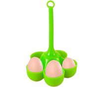 Silicone Egg Steamer Tray - Egg Steamer Rack With Heat Resistant Silicone Handles, Multipurpose Cooking Rack Compatible With Pressure Cooker Quickly Prepare Breakfast Eggs For