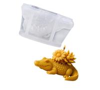 Silicone en forme de créature, sans danger pour les aliments, démoulage facile pour Figurines en gypse, décoration de maison, moulage en élastomère bougie
