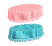 Silicone Exfoliating Shower Body Brush 2 Pack