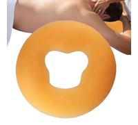 Silicone Face Rest - Massage Pillow Spa, Utilisez l'outil de soins de soutien de soutien à soutenance relaxante confortable | Portable Facial Relaxation Aid Spa Équipement Silicone Pad Beauty Salon po