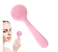 Silicone Face Scrubber Tool - Manual Facial Cleansing Brush, Soft Silicone