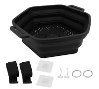 Silicone Foldable Ice Shower Attachment, Ice Bath Water Chiller for Home Bathroom, Compact Cold Therapy Bucket with Ice Saving Design and Easy Setup for Athletes and Recovery Enthu