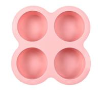 Silicone Food Molds, 4-Cavity Round Heat Resistant Pan, Cake Pop Mold | Cake Pop Mold For Chocolate Gummy Soap Crafting Party Classroom Home Gummy