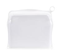 Silicone Food Storage, Practical Vegetable Bags,9.25x8.86x2.36 Inches Convenient Sturdy Meat Freezer Bags, Compact Snack Sandwich Pouch, Ideal for Home, Travel, and Camping