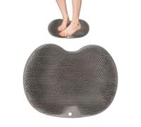 Silicone Foot Scrubber for Shower - Silicone Back Washer Pad