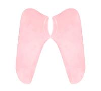 Silicone Foot Socks, Cracked Heel Covers, Breathable Skin Friendly Design, Soft U-Shape Fit, Reusable Moisturizing Care for Family Friends Colleagues Spa Home Easy to Use