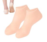 Silicone Foot Socks for Women - Breathable Moisturizing Foot Socks, Beauty Solution, With Easy Handling | U-Shape Cover Ergonomic Spa Care for Family, Friends, Colleagues, Birth