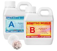 Silicone for moulding 20A 1L transparent liquid quick setting non-toxic for casting RESINE DE LOISIR CREATIF