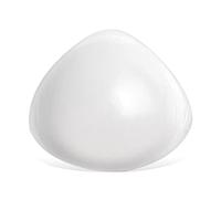 Silicone forme mammaire mastectomie prothèse triangle soutien-gorge Pad Enhancer Deep Concave seulement 1 pièce, claire, 215g/Piece (L)