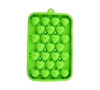 Silicone Freezer Molds, Heart-Shaped Slots for Decorative Chilling, High-Flexibility Resin with Spill-Proof Rim, Easy Release Molds for Cocktails and Whiskey, Non Stick Silicone, 8.07x4.92x0.98inches