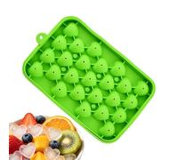 Silicone Freezer - Molds Heart Shaped Tray Flexible Reusable Food Grade Ice Molds With Lid Cocktail Whiskey Coffee Maker For Kitchen Parties