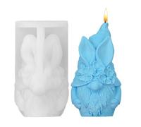 Silicone Gnome Mold | Candle Resin Craft Casting Mold, Reusable Holiday Decoration Molds for DIY Christmas Figurines, Thanksgiving Ornaments, Handmade Art Projects, Seasonal Home Decor Accessories
