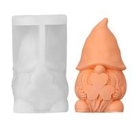 Silicone Gnome Mold | Candle Resin Craft Casting Mold, Reusable Holiday Decoration Molds for DIY Christmas Figurines, Thanksgiving Ornaments, Handmade Art Projects, Seasonal Home Decor Accessories