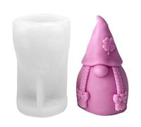 Silicone Gnome Mold | Candle Resin Craft Casting Mold, Reusable Holiday Decoration Molds for DIY Christmas Figurines, Thanksgiving Ornaments, Handmade Art Projects, Seasonal Home Decor Accessories