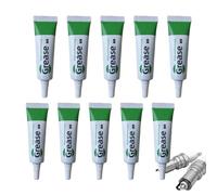 Silicone Grease Lubricant - 10 Spark Plug Insulation Silicone Grease | Spark Plug Silicone Grease, Dielectric Grease for Electrical Connectors, Spark Plug Grease, Brake Grease, Marine Grease