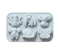 Silicone Grenouille Singe Éléphant Chocolat Crayon Gommeux Glace Gâteau Savon Décoration Baking Mold